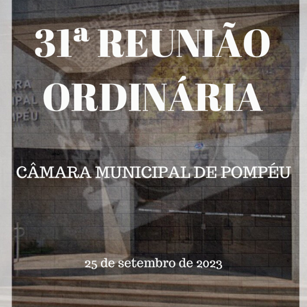 31ª Reunião Ordinária (25/11/2023)